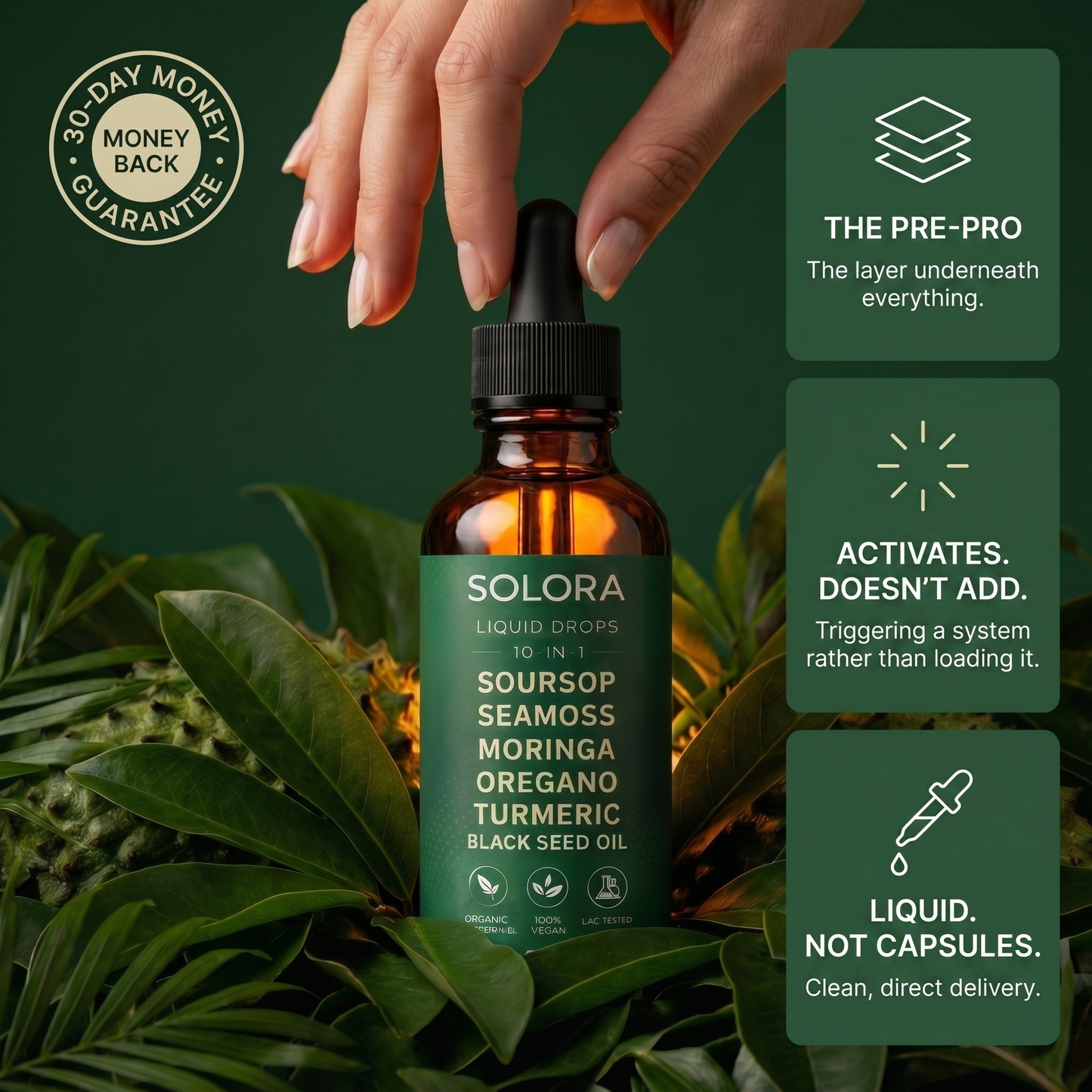 Solora Soursop Drops™ The Pre-Pro