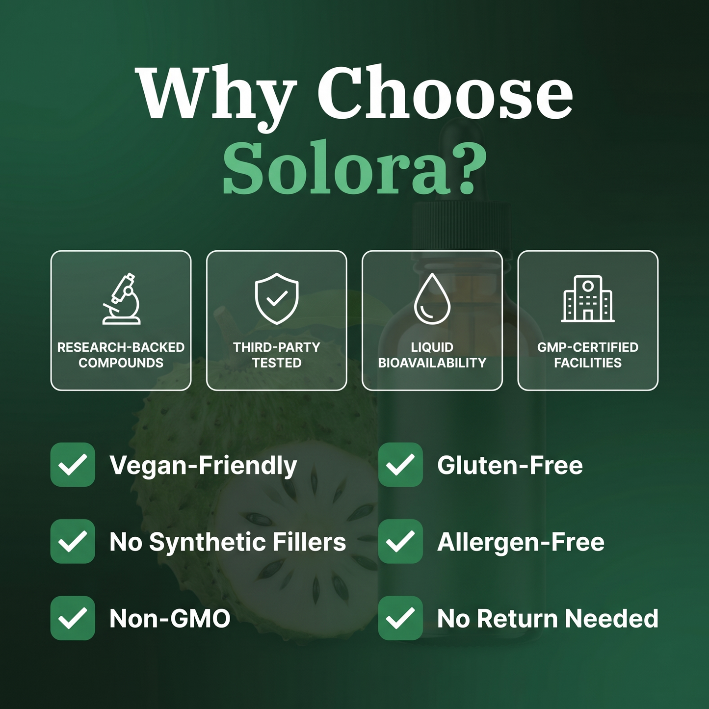 Solora Soursop Drops™ The Pre-Pro