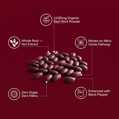 Solora® Organic Beet Root Capsules (2,025mg)